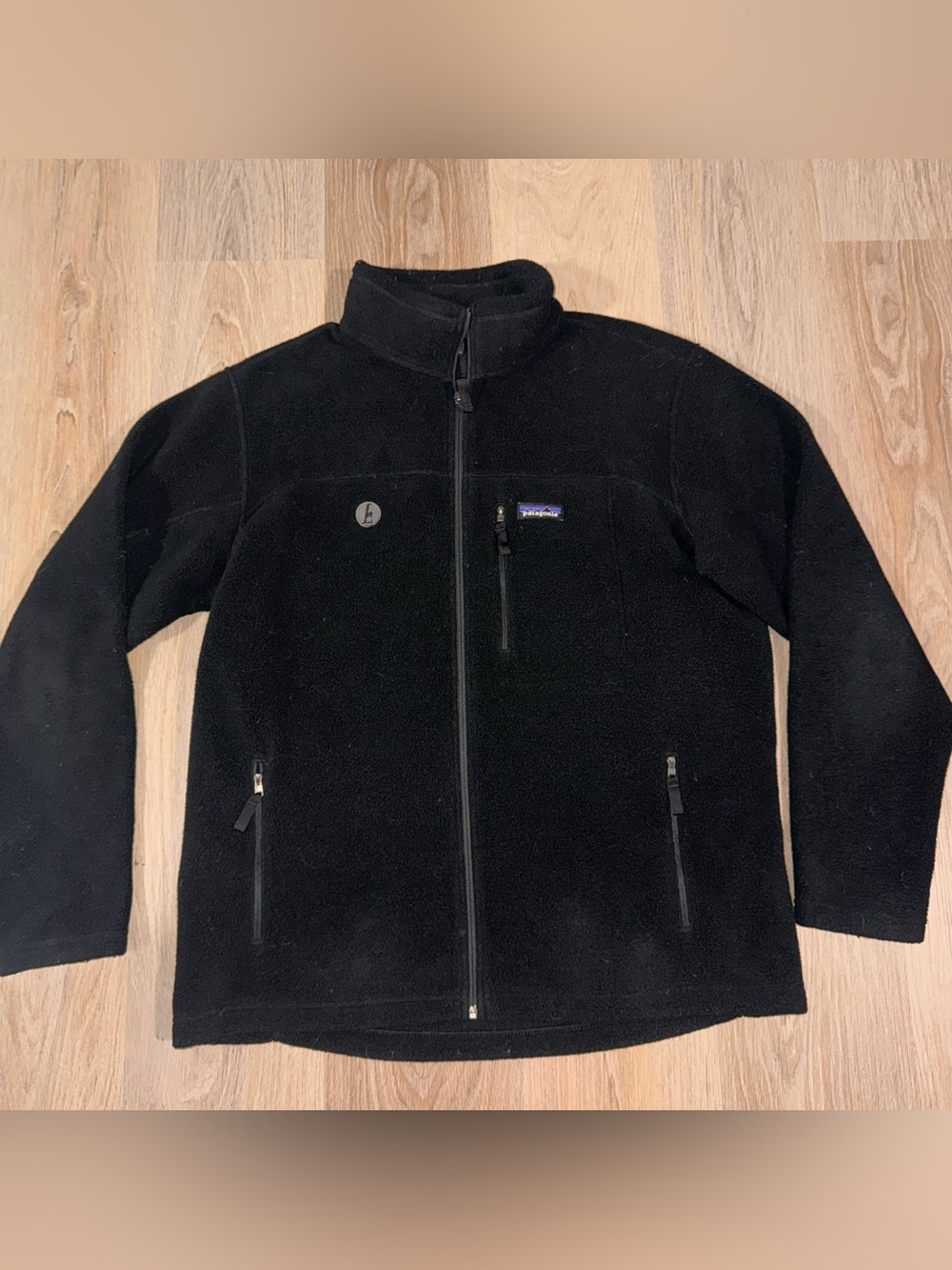 Patagonia Men’s Classic Synchilla Black Fleece Jacket $159 - Size Large